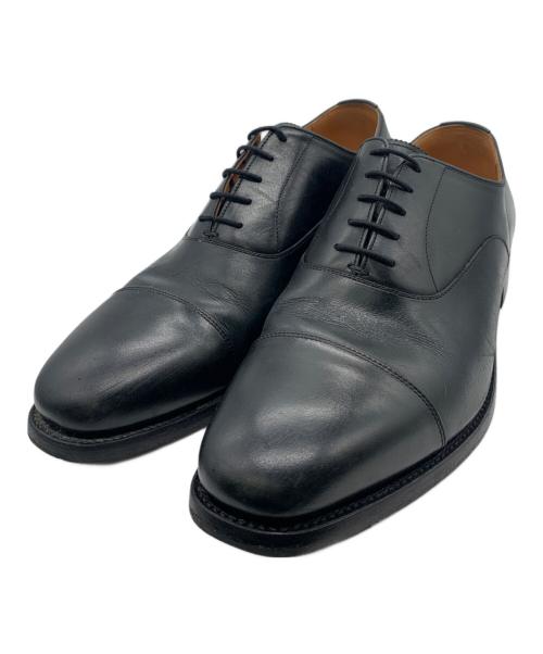 SCOTCH GRAIN（スコッチグレイン）SCOTCH GRAIN (スコッチグレイン) ストレートチップシューズ ブラック サイズ:26cmの古着・服飾アイテム