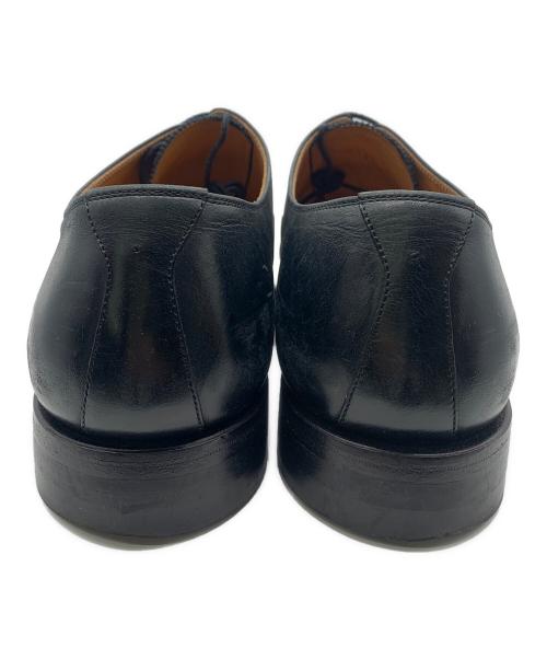 SCOTCH GRAIN（スコッチグレイン）SCOTCH GRAIN (スコッチグレイン) ストレートチップシューズ ブラック サイズ:26cmの古着・服飾アイテム