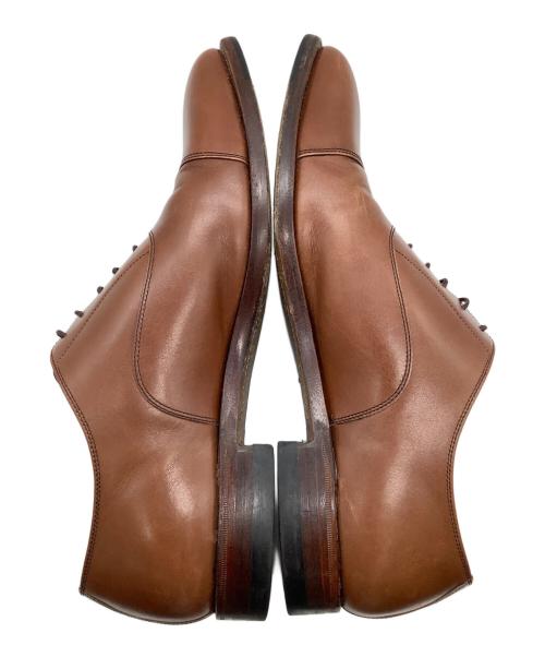 SCOTCH GRAIN（スコッチグレイン）SCOTCH GRAIN (スコッチグレイン) ストレートチップシューズ ブラウン サイズ:25 1/2の古着・服飾アイテム