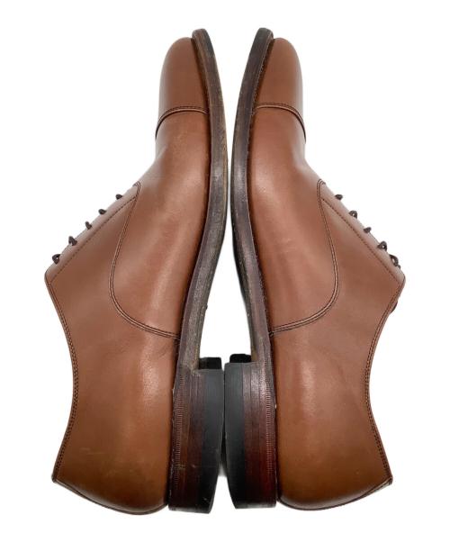 SCOTCH GRAIN（スコッチグレイン）SCOTCH GRAIN (スコッチグレイン) ストレートチップシューズ ブラウン サイズ:25 1/2の古着・服飾アイテム