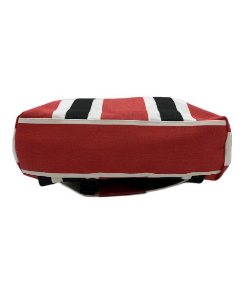 Calvin Klein（カルバンクライン）Calvin Klein (カルバンクライン) 2WAYバッグ レッド×ホワイトの古着・服飾アイテム