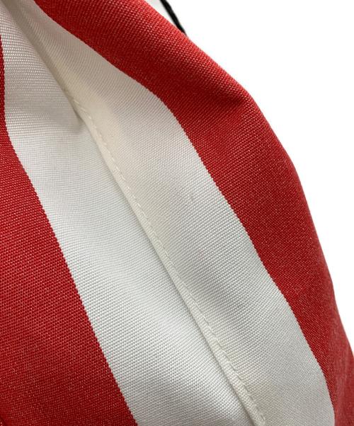 Calvin Klein（カルバンクライン）Calvin Klein (カルバンクライン) 2WAYバッグ レッド×ホワイトの古着・服飾アイテム