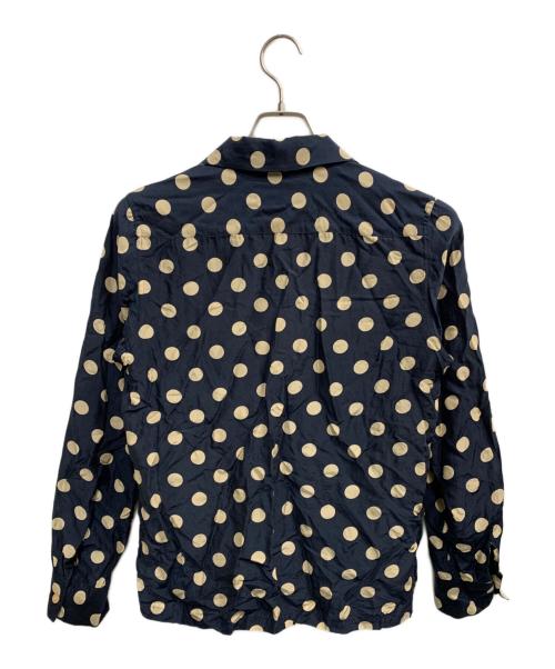 WACKO MARIA（ワコマリア）WACKO MARIA (ワコマリア) BIG DOTS SHIRT ネイビー サイズ:Sの古着・服飾アイテム