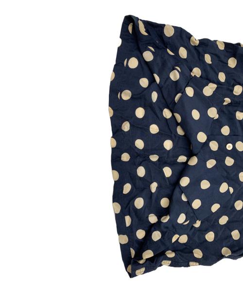 WACKO MARIA（ワコマリア）WACKO MARIA (ワコマリア) BIG DOTS SHIRT ネイビー サイズ:Sの古着・服飾アイテム