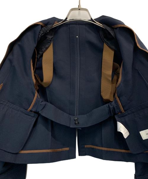 TEECHI（ティーチ）TEECHI (ティーチ) バックオープンショートジャケット ネイビー サイズ:36の古着・服飾アイテム
