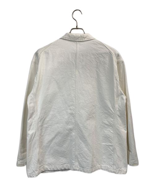 BEAMS（ビームス）BEAMS (ビームス) ワークジャケット ホワイト サイズ:Ｍの古着・服飾アイテム