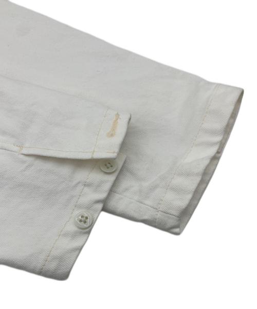 BEAMS（ビームス）BEAMS (ビームス) ワークジャケット ホワイト サイズ:Ｍの古着・服飾アイテム