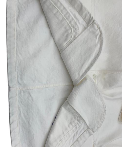 BEAMS（ビームス）BEAMS (ビームス) ワークジャケット ホワイト サイズ:Ｍの古着・服飾アイテム