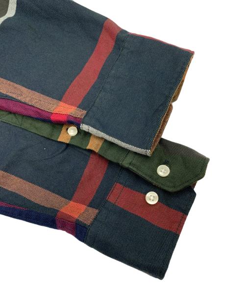 Barbour（バブアー）Barbour (バブアー) タータン チェック シャツ オーバーサイズフィット グリーン サイズ:UK Lの古着・服飾アイテム