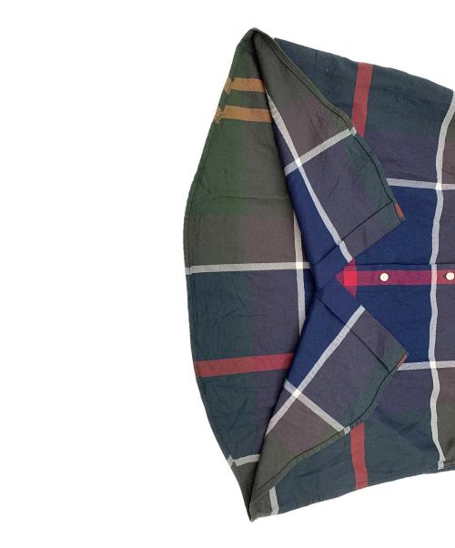 Barbour（バブアー）Barbour (バブアー) タータン チェック シャツ オーバーサイズフィット グリーン サイズ:UK Lの古着・服飾アイテム