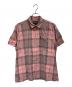 Barbour（バブアー）の古着「半袖シャツ」｜ピンク