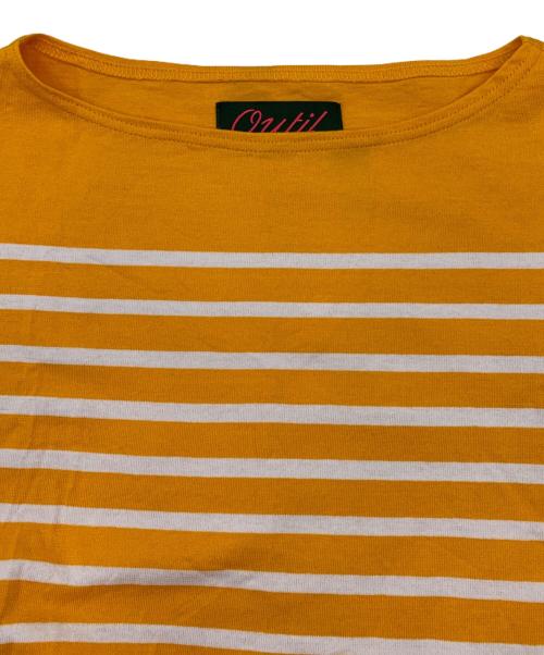 OUTIL（ウティ）OUTIL (ウティ) 半袖カットソー オレンジ サイズ:1の古着・服飾アイテム