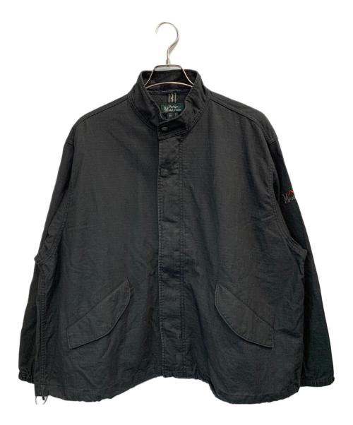 Manastash（マナスタッシュ）Manastash (マナスタッシュ) スタンドカラーブルゾン ブラック サイズ:Mの古着・服飾アイテム
