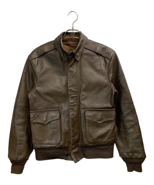 US ARMY（ユーエスアーミー）US ARMY (ユーエスアーミー) A-2ジャケット ブラウン サイズ:36の古着・服飾アイテム
