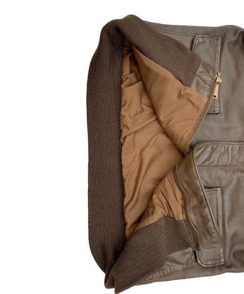 US ARMY（ユーエスアーミー）US ARMY (ユーエスアーミー) A-2ジャケット ブラウン サイズ:36の古着・服飾アイテム