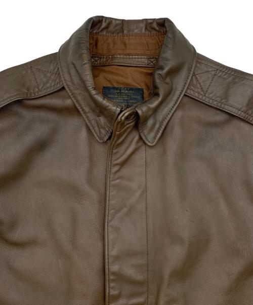 US ARMY（ユーエスアーミー）US ARMY (ユーエスアーミー) A-2ジャケット ブラウン サイズ:36の古着・服飾アイテム