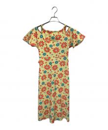 FENDI（フェンディ）の古着「半袖ワンピース」｜イエロー