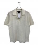 NIKE×JORDANナイキ×ジョーダン）の古着「ニット ショートスリーブ トップ」｜ホワイト