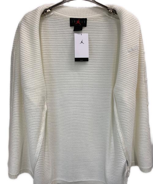 NIKE（ナイキ）NIKE (ナイキ) JORDAN (ジョーダン) ニット ショートスリーブ トップ ホワイト サイズ:Sの古着・服飾アイテム