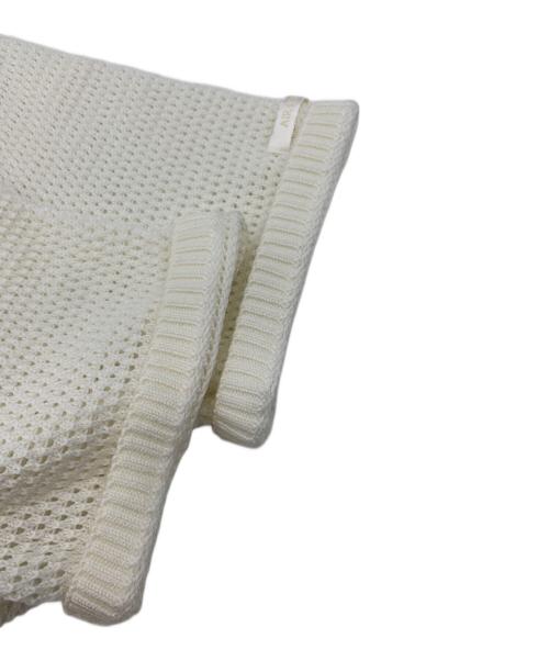 NIKE（ナイキ）NIKE (ナイキ) JORDAN (ジョーダン) ニット ショートスリーブ トップ ホワイト サイズ:Sの古着・服飾アイテム