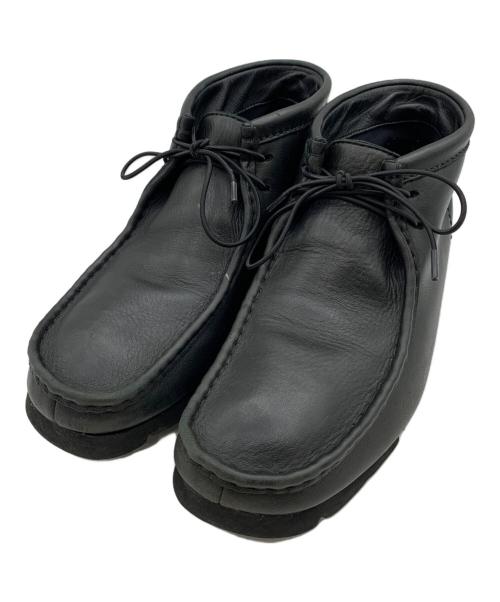 CLARKS（クラークス）CLARKS (クラークス) ワラビー ブラック サイズ:27.5cmの古着・服飾アイテム