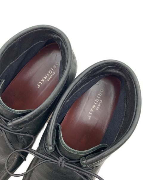 CLARKS（クラークス）CLARKS (クラークス) ワラビー ブラック サイズ:27.5cmの古着・服飾アイテム