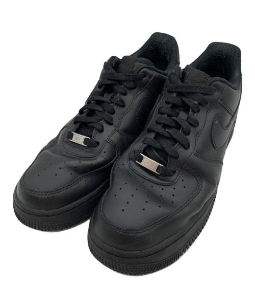 NIKE（ナイキ）NIKE (ナイキ) AIR FORCE1 LOW　ローカットスニーカー ブラック サイズ:29cmの古着・服飾アイテム