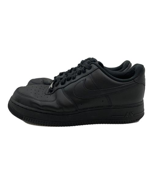 NIKE（ナイキ）NIKE (ナイキ) AIR FORCE1 LOW　ローカットスニーカー ブラック サイズ:29cmの古着・服飾アイテム