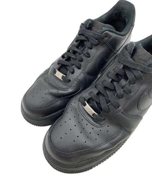NIKE（ナイキ）NIKE (ナイキ) AIR FORCE1 LOW　ローカットスニーカー ブラック サイズ:29cmの古着・服飾アイテム