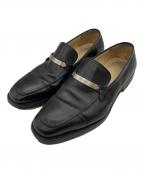 Salvatore Ferragamoサルヴァトーレ フェラガモ）の古着「ビットローファー」｜ブラック