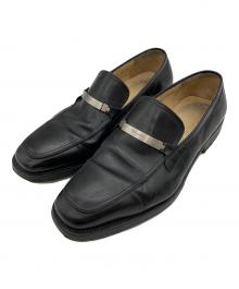 Salvatore Ferragamo（サルヴァトーレ フェラガモ）の古着「ビットローファー」｜ブラック