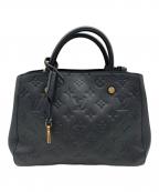 LOUIS VUITTONルイ ヴィトン）の古着「アンプラント モンテーニュMM」｜ブラック