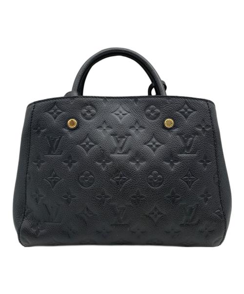 LOUIS VUITTON（ルイ ヴィトン）LOUIS VUITTON (ルイ ヴィトン) アンプラント モンテーニュMM ブラックの古着・服飾アイテム