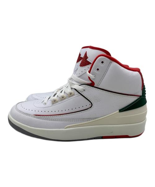 NIKE（ナイキ）NIKE (ナイキ) AIR JORDAN2 ハイカットスニーカー ホワイト サイズ:27cmの古着・服飾アイテム
