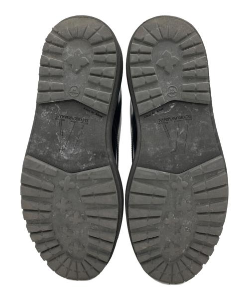 EMPORIO ARMANI（エンポリオアルマーニ）EMPORIO ARMANI (エンポリオアルマーニ) エナメルシューズ ブラック サイズ:9 1/2の古着・服飾アイテム