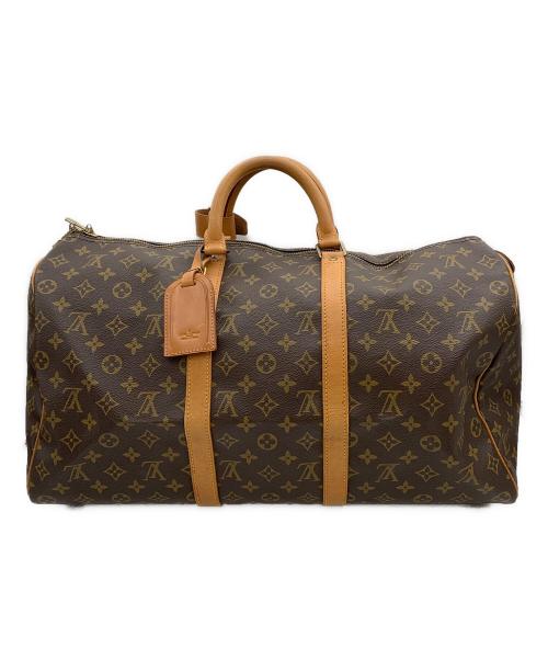 LOUIS VUITTON（ルイ ヴィトン）LOUIS VUITTON (ルイ ヴィトン) キーポル45 トラベルバッグ ブラウンの古着・服飾アイテム