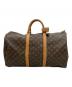 LOUIS VUITTON（ルイ ヴィトン）の古着「キーポル45 トラベルバッグ」｜ブラウン