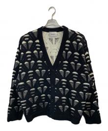 IROQUOIS（イロコイ）の古着「厚手カーディガン」｜ブラック