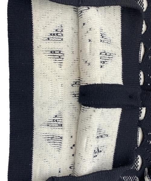 IROQUOIS（イロコイ）IROQUOIS (イロコイ) 厚手カーディガン ブラック サイズ:2の古着・服飾アイテム