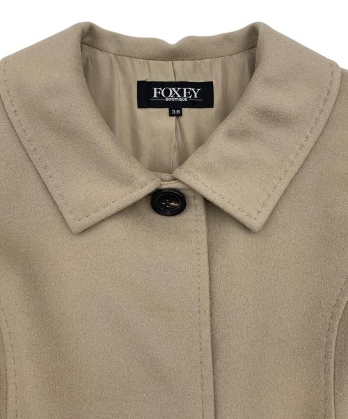 FOXEY（フォクシー）FOXEY (フォクシー) ステンカラーコート ベージュ サイズ:38の古着・服飾アイテム