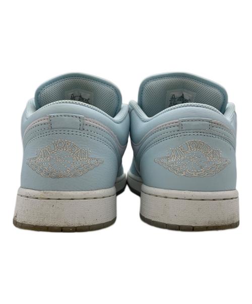 NIKE（ナイキ）NIKE (ナイキ) AIR JORDAN 1 LOW SE ローカットスニーカー ホワイト×ブルー サイズ:27.5cmの古着・服飾アイテム
