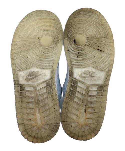 NIKE（ナイキ）NIKE (ナイキ) AIR JORDAN 1 LOW SE ローカットスニーカー ホワイト×ブルー サイズ:27.5cmの古着・服飾アイテム