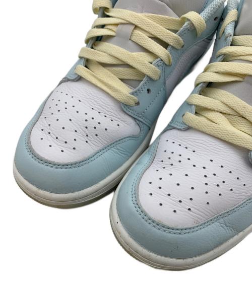 NIKE（ナイキ）NIKE (ナイキ) AIR JORDAN 1 LOW SE ローカットスニーカー ホワイト×ブルー サイズ:27.5cmの古着・服飾アイテム