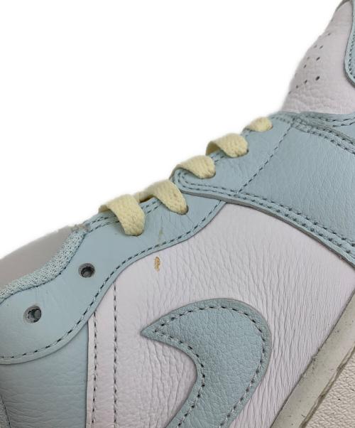 NIKE（ナイキ）NIKE (ナイキ) AIR JORDAN 1 LOW SE ローカットスニーカー ホワイト×ブルー サイズ:27.5cmの古着・服飾アイテム