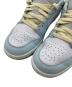 中古・古着 NIKE (ナイキ) AIR JORDAN 1 LOW SE ローカットスニーカー ホワイト×ブルー サイズ:27.5cm：8000円
