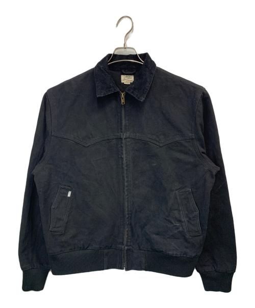 BACKERS（バッカーズ）BACKERS (バッカーズ) ダック地ジャケット ブラック サイズ:Mの古着・服飾アイテム