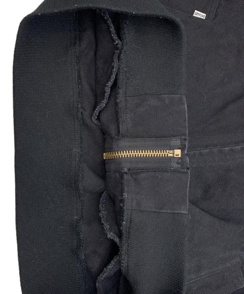 BACKERS（バッカーズ）BACKERS (バッカーズ) ダック地ジャケット ブラック サイズ:Mの古着・服飾アイテム