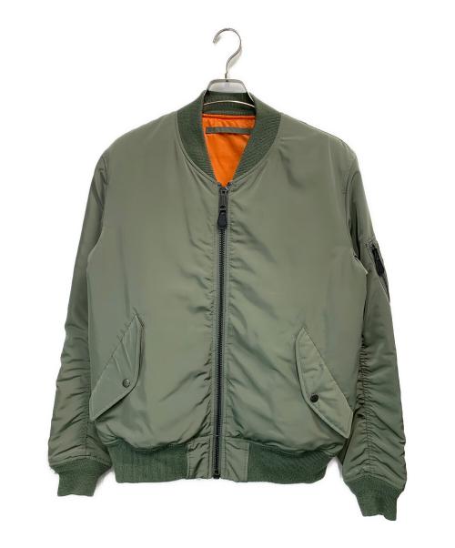 AVIREX（アヴィレックス）AVIREX (アヴィレックス) MA-1ジャケット グリーン サイズ:XLの古着・服飾アイテム