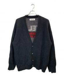 whiteland Blackburn（ホワイトランドブラックバーン）の古着「厚手カーディガン」｜ブラック