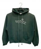 ERLイーアールエル）の古着「プルオーバーパーカー」｜グリーン